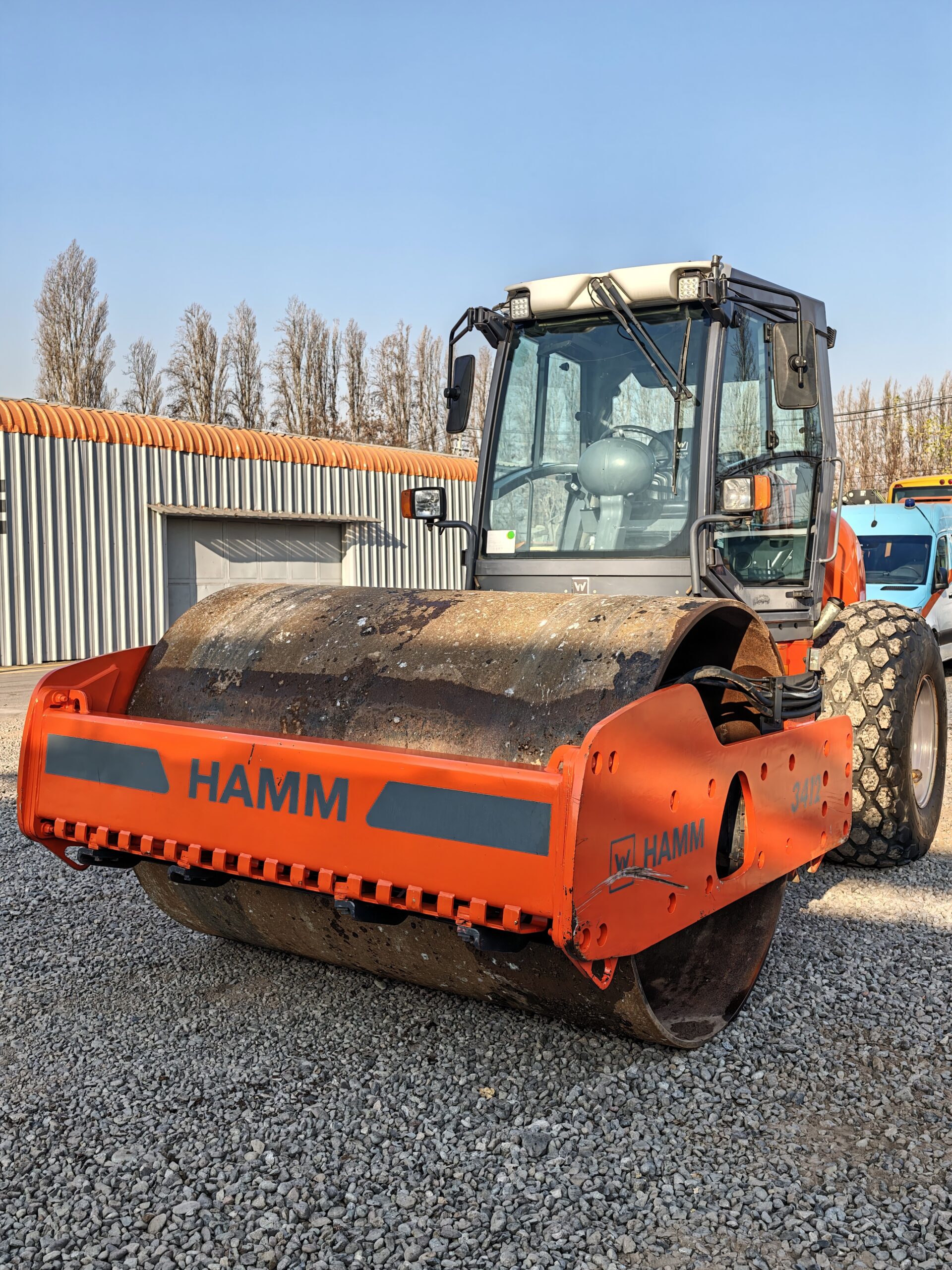 FOTO DE RODILLO COMPACTADOR HAMM 3412HT - 2021