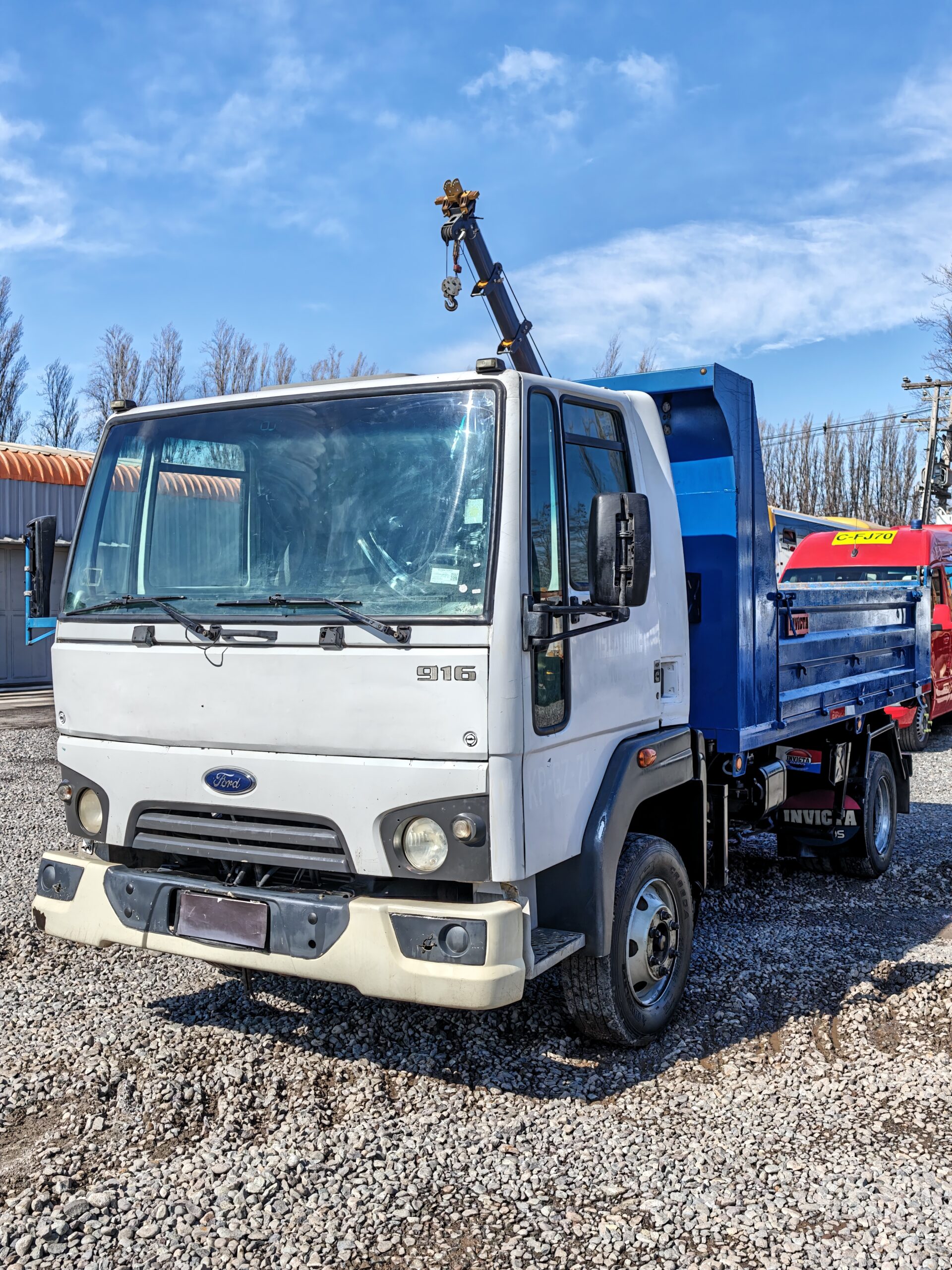 FOTO DE CAMIÓN TOLVA FORD CARGO 916 - 2018