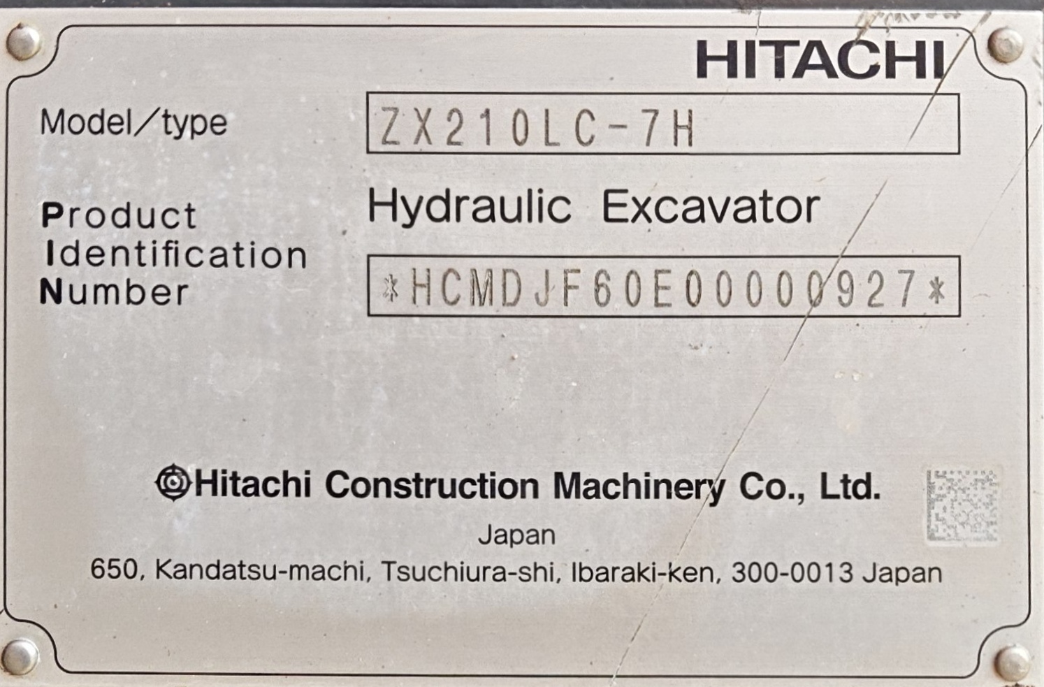 EXCAVADORA HITACHI ZX210LC-7H - 2026 - Imagen 21